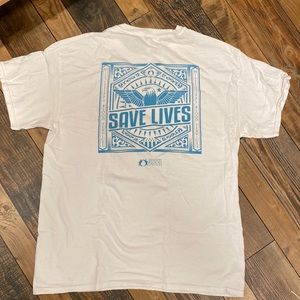 Vintage “Saving Lives” Graphic Tee